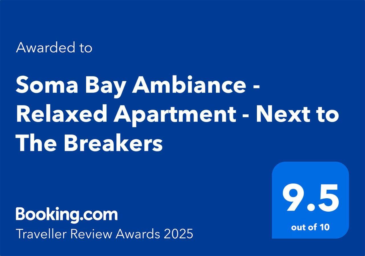 Soma Bay Ambiance - Relaxed Apartment - Next To The Breakers Hurghada Exterior foto